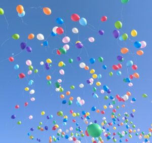 PTAをたすけるPTA'S（ピータス）‗周年事業‗ふうせん飛ばし